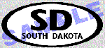 State Oval Decal
